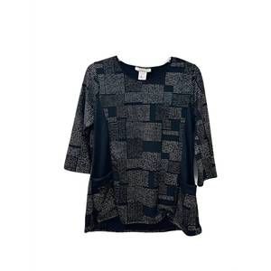 NEW VARIATIONS women's top in black